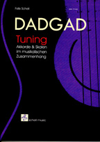 DADGAD Tuning, Tuning Akkorde und Scalen  