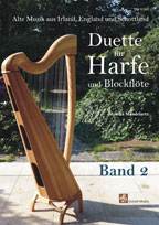 Duette für Harfe und Blockflöte Band 02